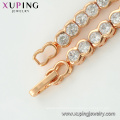 44210 xuping jewelry fashion luxurious 18k gold plated chain necklace